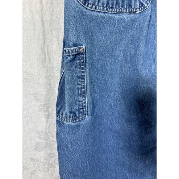 Carhartt FR Jeans 38x32 Blue Denim Carpenter FR813 Fire Resistant 2112 Cat2 - Picture 10 of 14